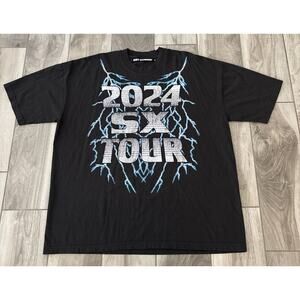 Dirt Studios 2024 SX Tour Cities Arenas Supercross Shirt Men Sz XXL